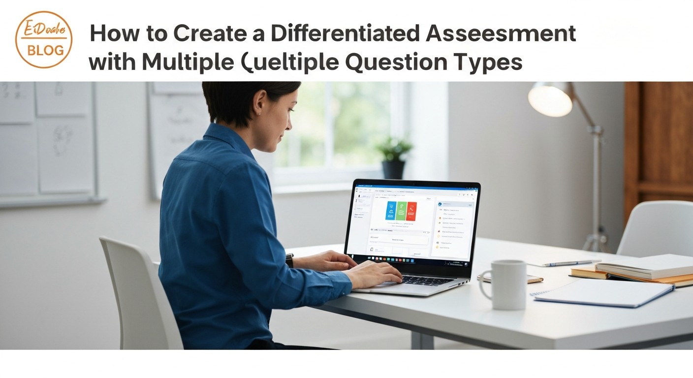 How to Create a Differentiated Assessment with Multiple Question Types