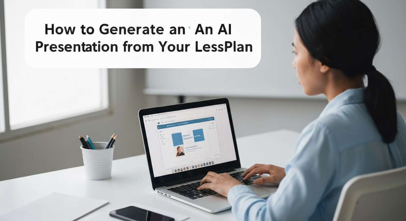 How to Generate an AI Presentation from Your Lesson Plan
