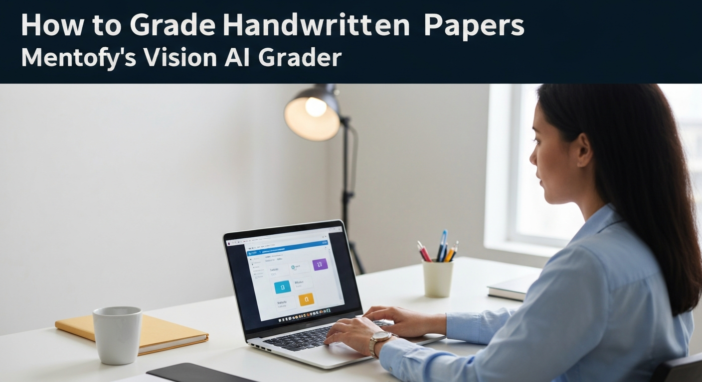 How to Grade Handwritten Papers Using Mentofy's Vision AI Grader