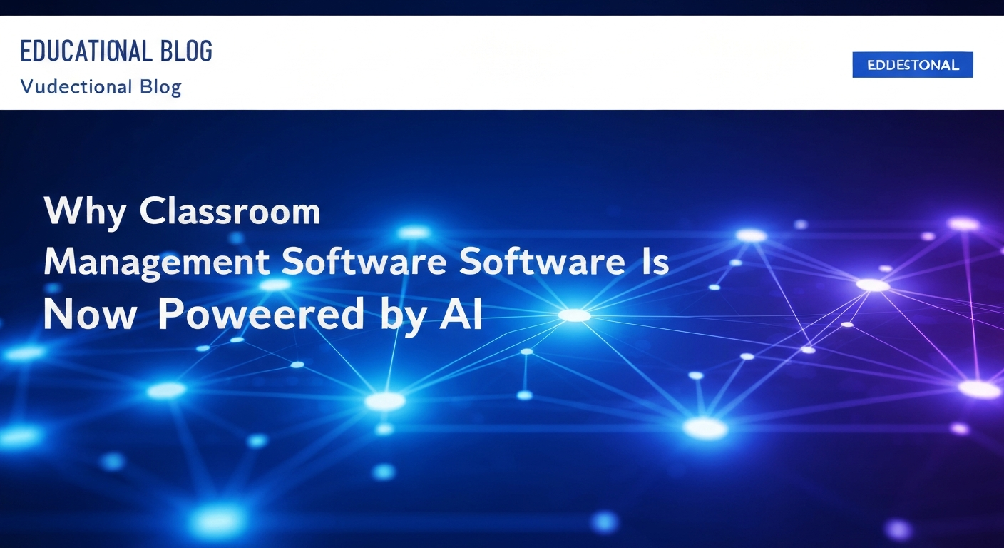 Why Classroom Management Software Is Now Powered by AI
