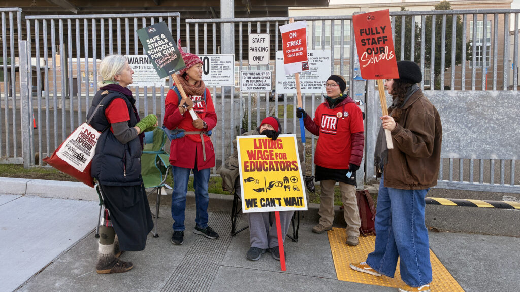 West Contra Costa Unified educators strike, demanding fair pay and support