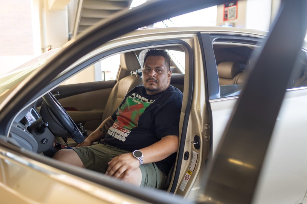 A new ‘solution’ to student homelessness: A parking lot where students can sleep safely in their cars 