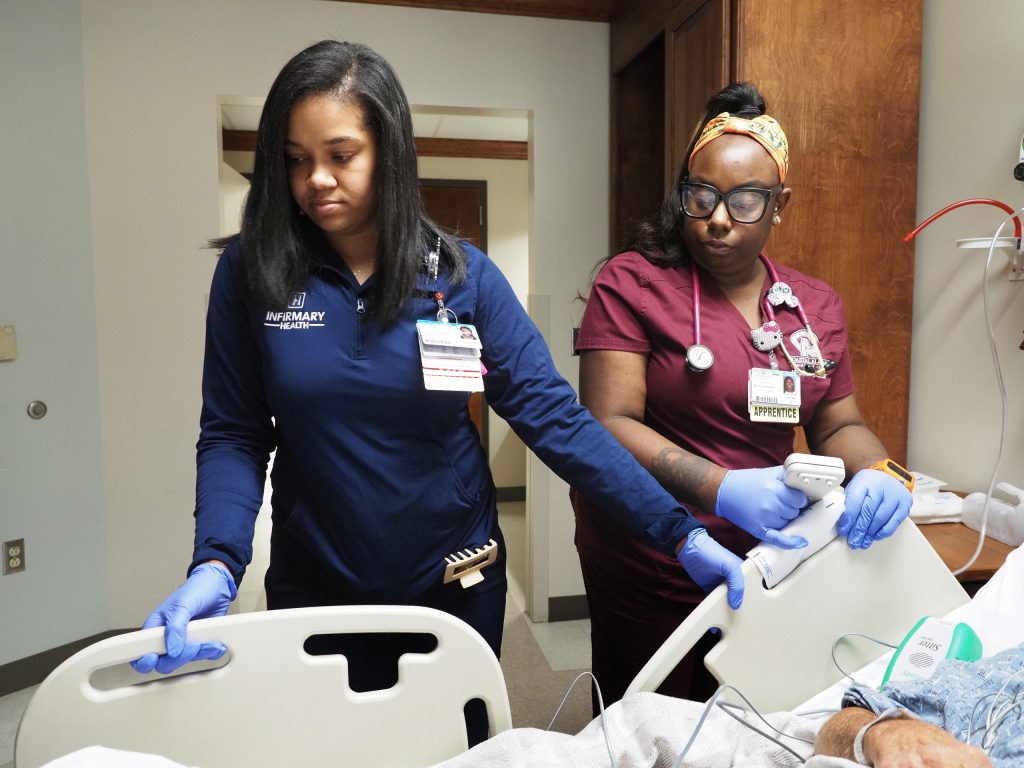 Nursing apprenticeships are starting to fix a broken career ladder, amid national shortage 
