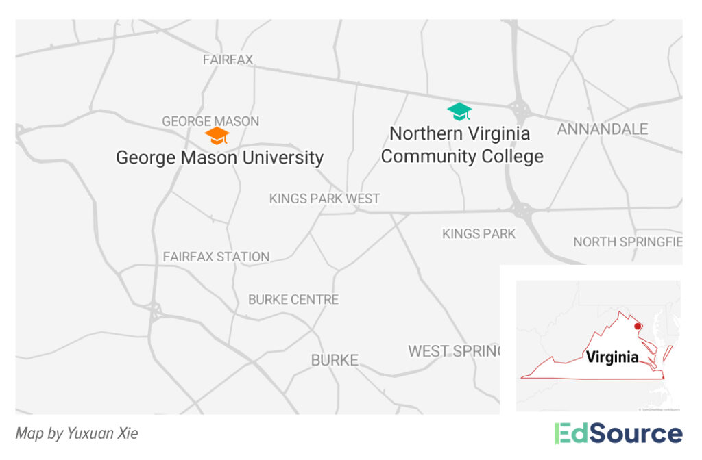Can Virginia colleges offer a model to California on getting community college students to earn university degrees?