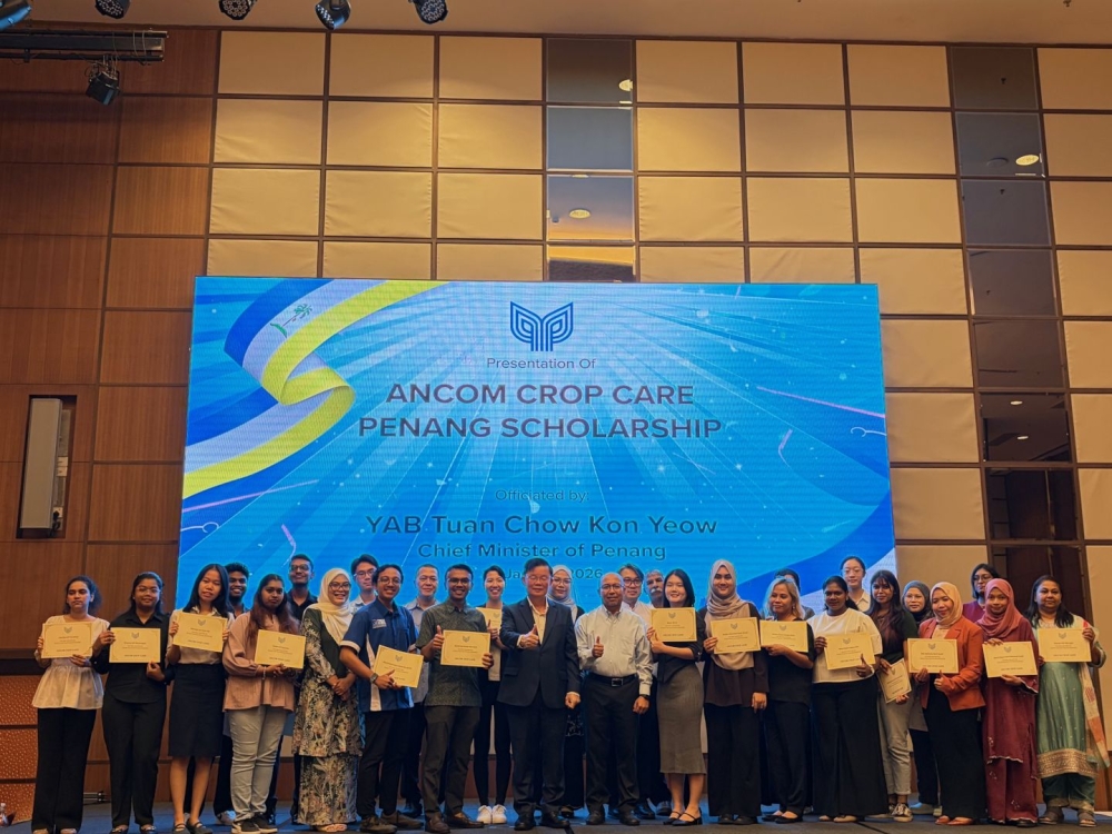 Ancom Crop Care scholarship 2026: 25 Penang students get financial aid with degrees