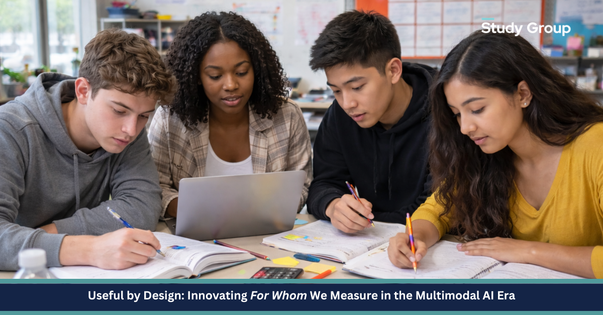 Useful by Design: Innovating For Whom We Measure in the Multimodal AI Era