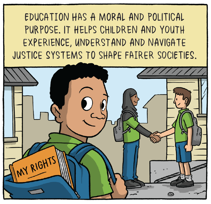 Education can help address today’s global justice challenges