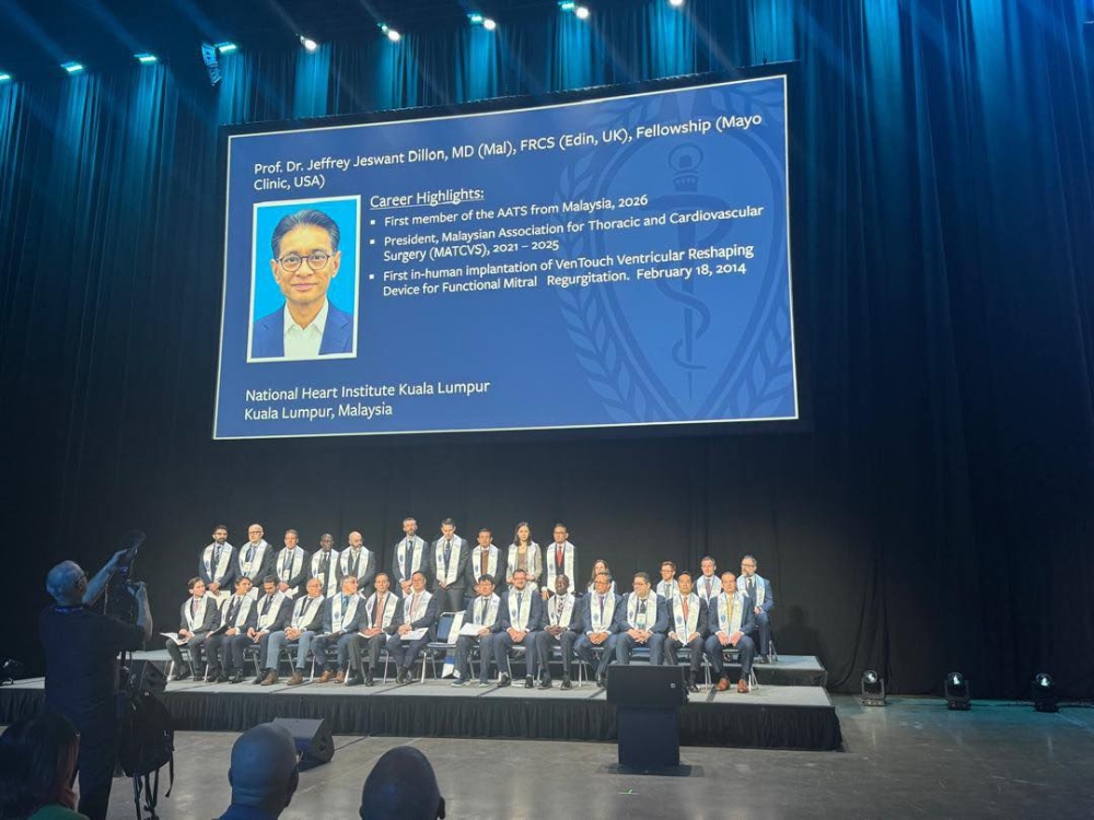 IJN cardiothoracic surgeon is first Malaysian elected to prestigious American association