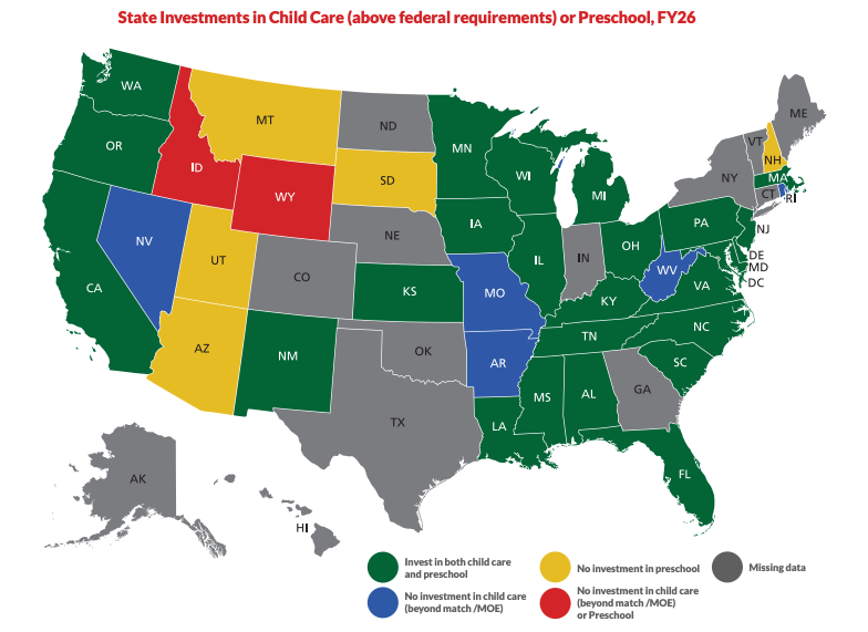 Access to Early Care and Education Depends on Where You Live