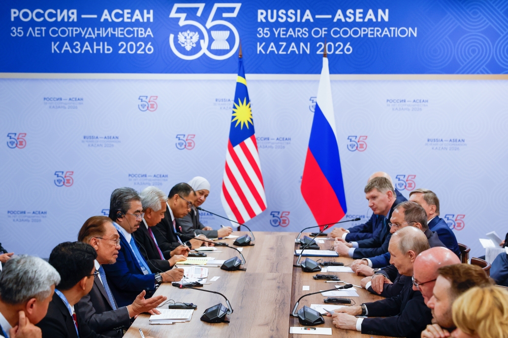 Anwar pushes trade, AI and energy ties between Asean and Russia